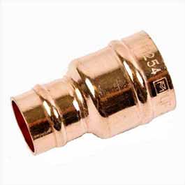 Copper Solder Ring Fittings - Couplers 