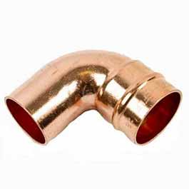 Copper Solder Ring Fittings - Ring Elbows & Street Elbows 