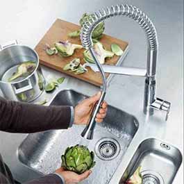 Kitchen Tap with Pull Out Spray