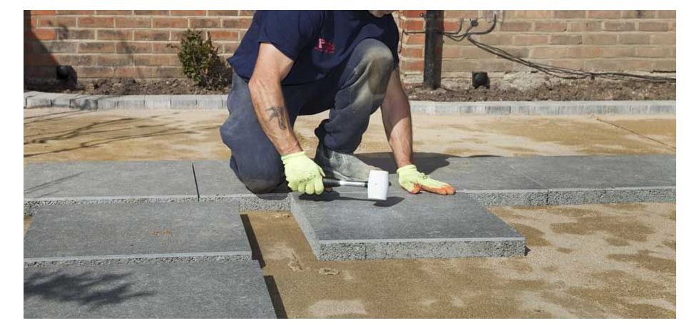 Laying Paving Slabs