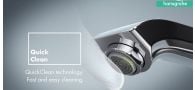 hansgrohe QuickClean Technology