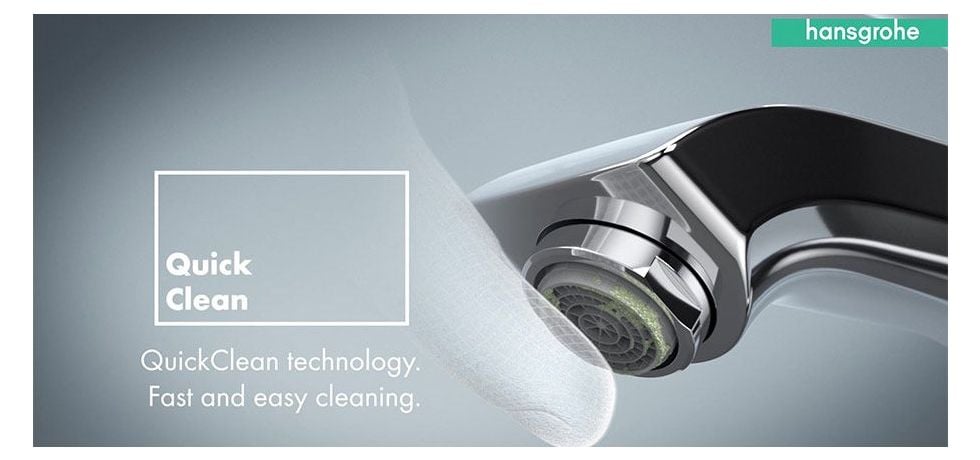 hansgrohe QuickClean Technology