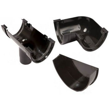 117mm Deep Half Round Rainwater