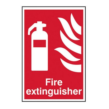Signs: Fire Extinguisher & Equipment
