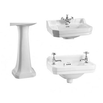 Burlington Edwardian Basins & Pedestals