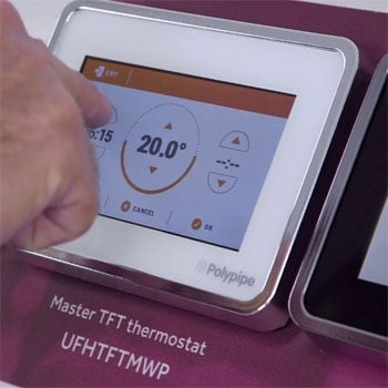 Underfloor Heating Room Temperature Controls
