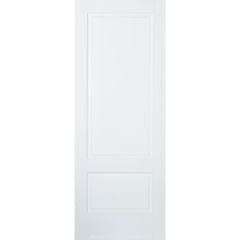 LPD Brooklyn 2P Primed White Internal Door 1981x762x35mm - WFBROSOL30