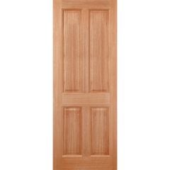 LPD Colonial 4P Hardwood M&T External Door 2032x813x44mm - MTCOL4P32
