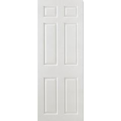 LPD Smooth 6P Square Top Primed White Internal Door 1981x686x35mm - SMO6P27