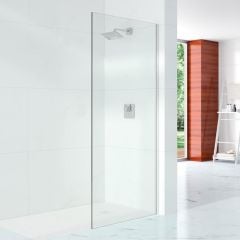 Merlyn 10 Series Shower Wall with Wall Profile Only 700mm - S10SW700