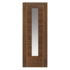 JB Kind Mistral Walnut Glazed Internal Door 2040x626x40mm - WMIS626G