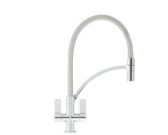 Franke Wave Pull Out Kitchen Mixer Tap - Chrome - 115.0277.034