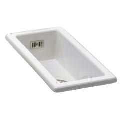 Carron Phoenix Waterford 100 1 Bowl Ceramic Kitchen Sink - 124.0477.791