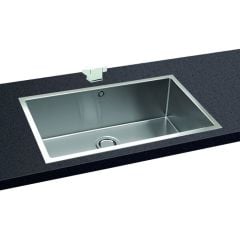 Carron Phoenix Deca XL 1 Bowl Inset or Undermount Kitchen Sink - 127.0437.219