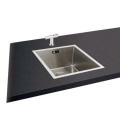 Carron Phoenix Deca 100 1 Bowl Stainless Steel Kitchen Sink - 127.0442.744