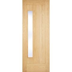 LPD Newbury Unfinished Oak External Door 1981x762x44mm - OWDNEW30