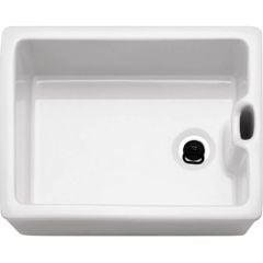 Franke Belfast Ceramic 1 Bowl Kitchen Sink BAK 710 - White - 130.0305.150