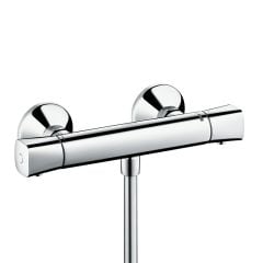 hansgrohe Ecostat Thermostatic Shower Mixer Universal For Exposed Installation - Chrome - 13122000