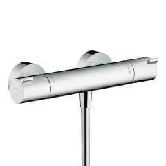 hansgrohe Ecostat Thermostatic Shower Mixer 1001 Cl For Exposed Installation - Chrome - 13211000