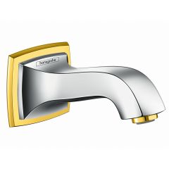 hansgrohe Metropol Classic Bath Spout - Chrome/Gold-Optic - 13425090
