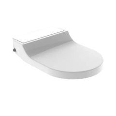 Geberit Aquaclean Tuma Comfort Enhancement Solution Toilet Seat - White Glass - 146.278.SI.1