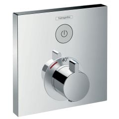 hansgrohe Showerselect Thermostatic Mixer For Concealed Installation For 1 Outlet - Chrome - 15762000