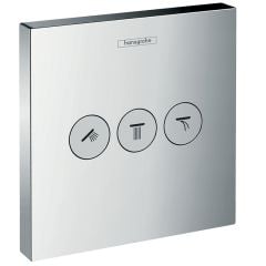 hansgrohe Showerselect Valve For Concealed Installation For 3 Outlets - Chrome - 15764000