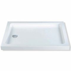 MX Classic Rectangle ABS Acrylic Coated Shower Tray 1200mm x 760mm - SQM