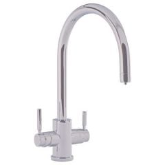 Perrin & Rowe 3-in-1 Hot Kitchen Tap - Pewter - 1912PF