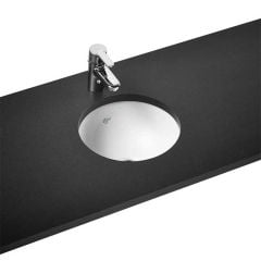 Ideal Standard Concept Sphere 480mm Under Countertop Basin with Overflow - White - E502601