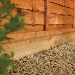 Rowlinson Timber Gravel Board - Brown - Pack Of 3 - GB66