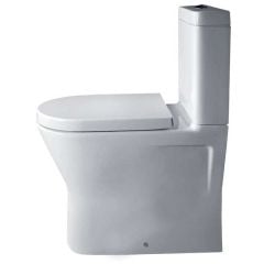 Essential IVY Comfort Close Coupled Back to Wall Pan + Cistern + Seat Pack Soft Close Seat - EC7026