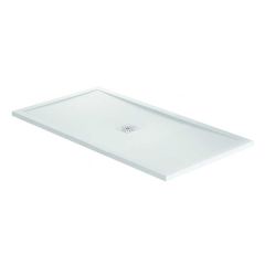 April Waifer Rectangular Shower Tray - Gloss White - 1100 x 800mm - 5505/000