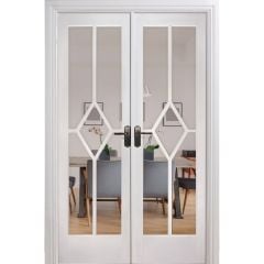 LPD Reims W4 Primed White Internal Room Divider 2031x1246mm - W4WFREI