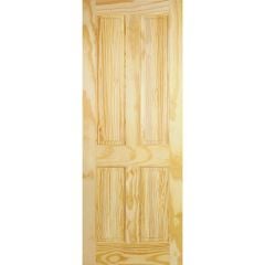 LPD 4P Clear Pine Internal Door 1981x762x35mm - CP4P30