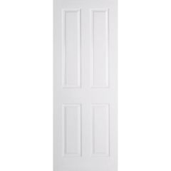 LPD 4P Primed White Internal Door 2040x826x40mm - TEX4P826