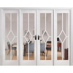 LPD Reims W8 Primed White Internal Room Divider 2031x2478mm - W8WFREI