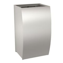 KWC DVS Stratos Open Waste Bin For Wall Mounting STRX605 - Stainless Steel - 201.0000.076