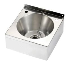 KWC DVS Model A Washbasin With Apron & Waste Kit D20161N - Stainless Steel - 203.0000.053