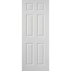 JB Kind Colonist Grained White Internal Door 1981x457x35mm - COL16
