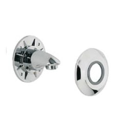 Aqualisa Wall Outlet Assembly (white & chrome) 215035