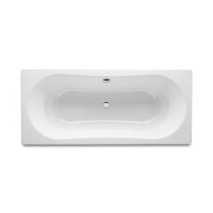 Roca Duo Plus Bath - 1800 x 800mm - White - 221660000