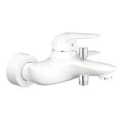 Grohe Eurostyle Solid Bath/Shower Mixer, Moon White 23726LS3