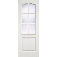 LPD Classical 6L Primed White Internal Door 1981x686x35mm - CLA1P6L27