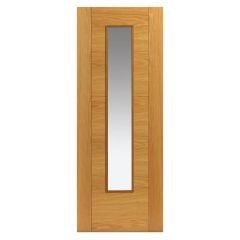 JB Kind Emral Oak Glazed Internal Fire Door 1981x838x44mm - OEMR29FD30