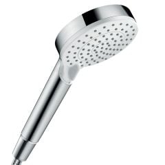 hansgrohe Crometta Hand Shower 100 Vario Ecosmart 9 L/Min - White/Chrome - 26332400