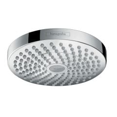 hansgrohe Croma Select S Overhead Shower 180 2Jet Ecosmart 9 L/Min - Chrome - 26523000