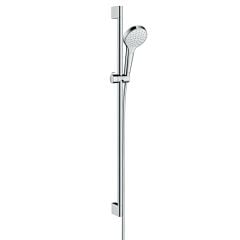 hansgrohe Croma Select S Shower Set 110 1Jet Ecosmart 9 L/Min with Shower Rail 90cm - 26575400