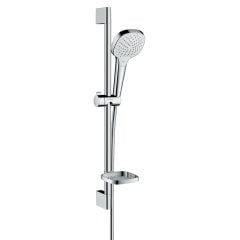 hansgrohe Croma Select E Shower Set 110 Vario with Shower Rail 65cm and Soap Dish - 26586400