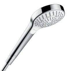 hansgrohe Croma Select S Hand Shower 110 Multi Ecosmart 9 L/Min - White/Chrome - 26801400